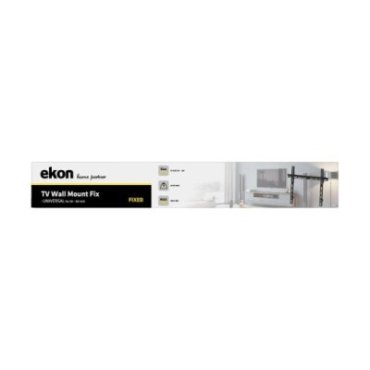 Fixed wall-mounted TV support 20-60 Inches, 40 kg