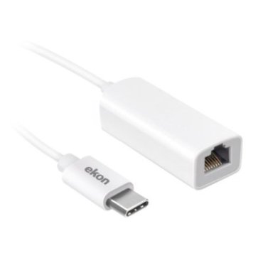 Type-C male to LAN female adapter