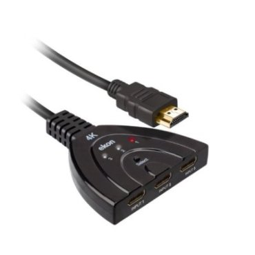 Splitter HDMI 2.0 con 3 connettori femmina, 4k