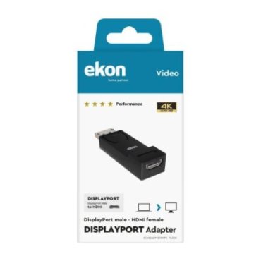 DisplayPort Male to HDMI Female 4K Adapter