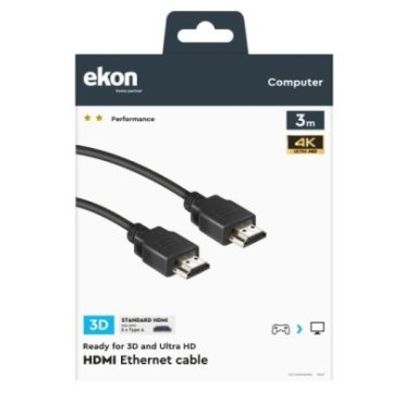 HDMI Type A cable for 3D and 4K Ultra HD
