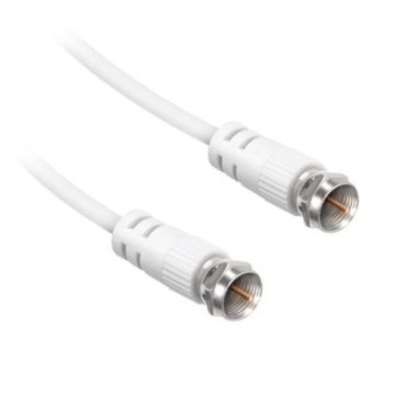 Cable de satélite, conectores de tipo F macho a tipo F macho