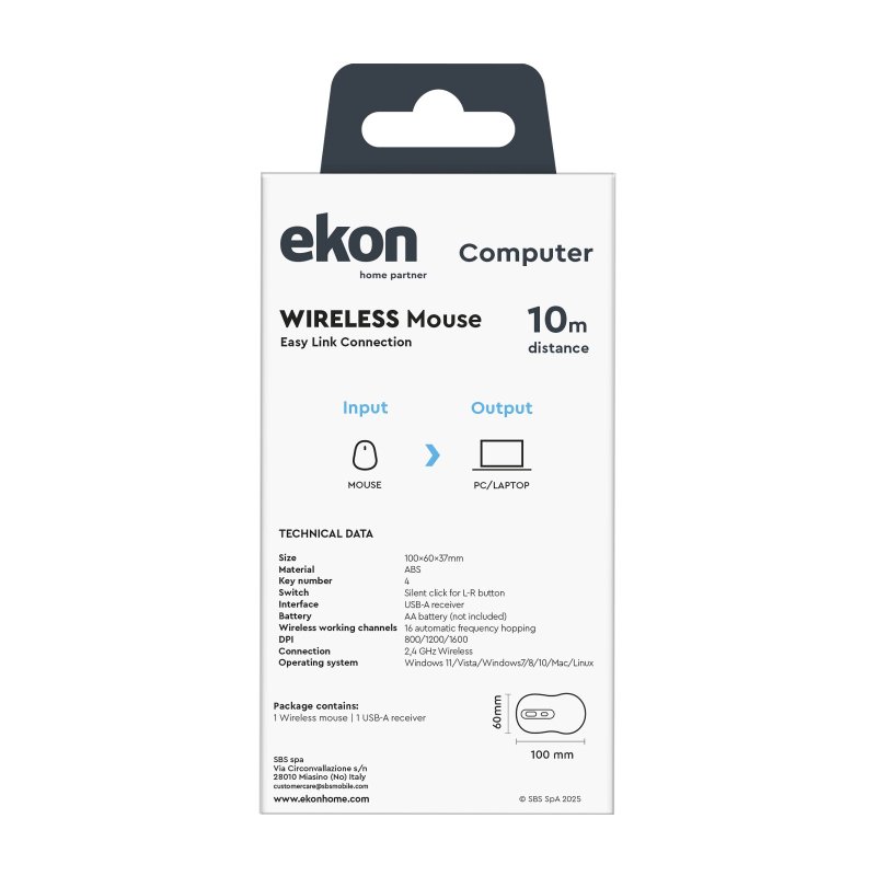 Universal Wireless Mouse