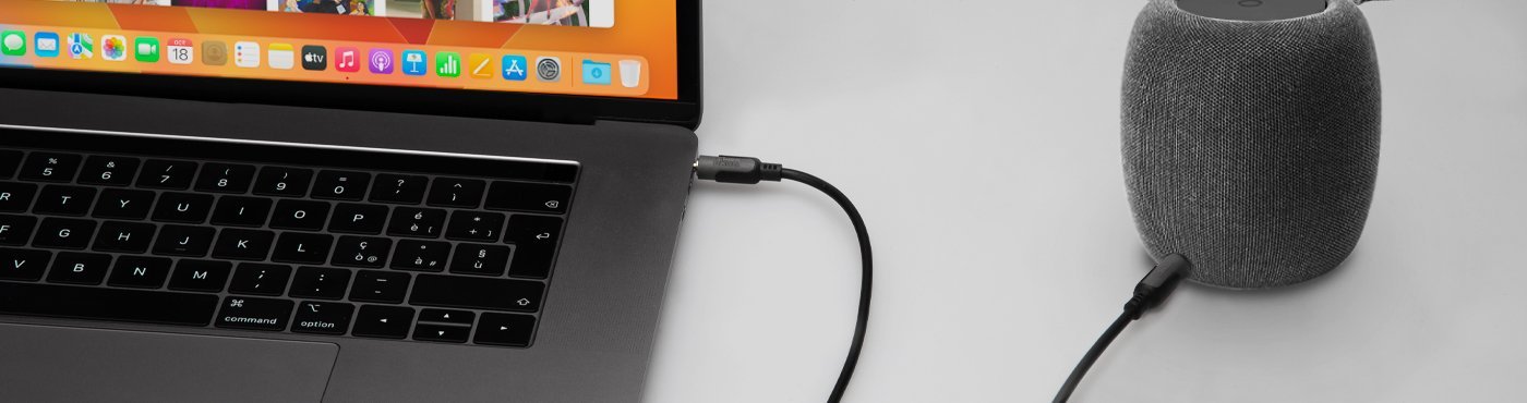 Câbles jack pour smartphones, tablettes, laptop, stéréo | Ekon